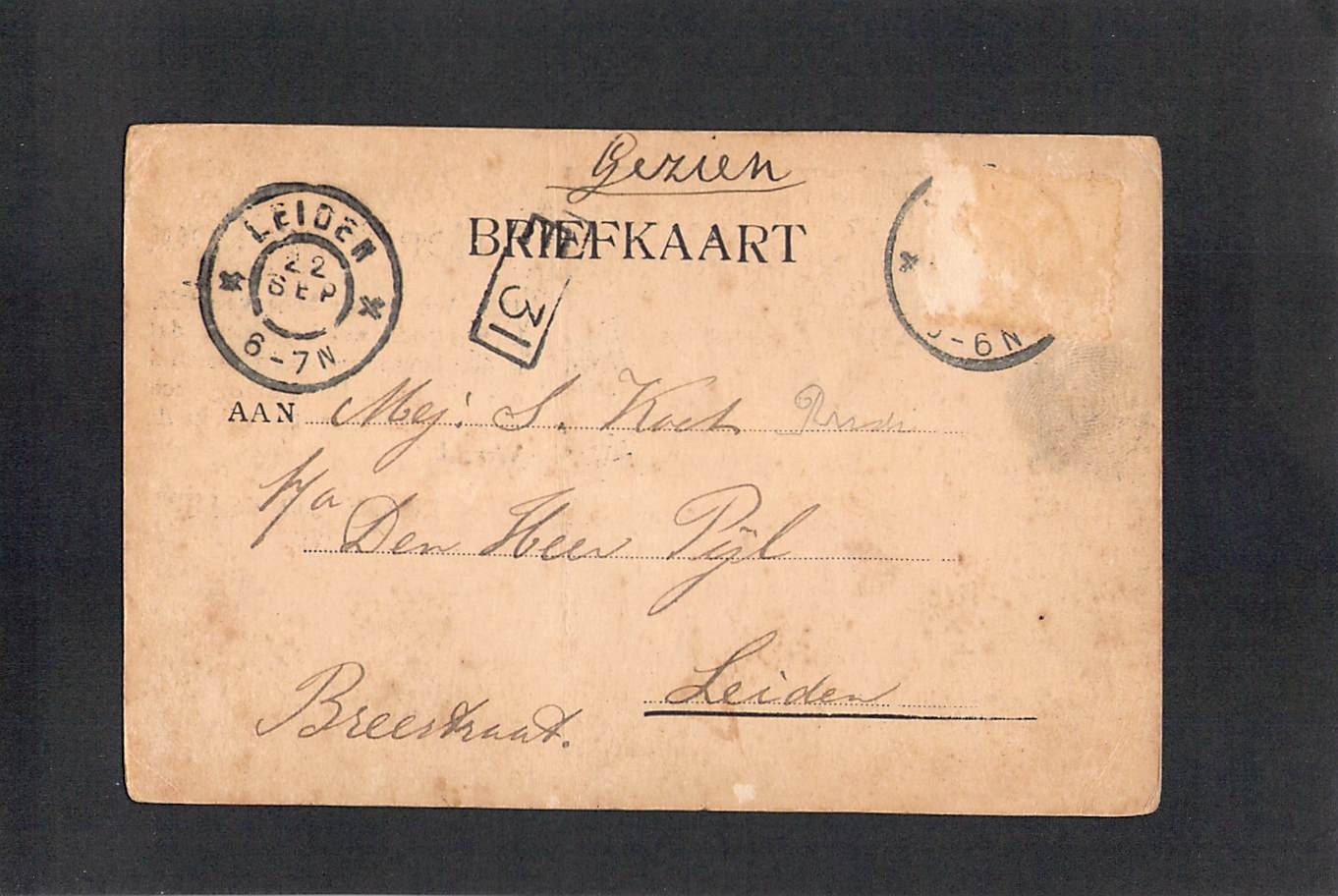 M4806 Netherlands Dutch 25 Gulden banknote vintage postcard