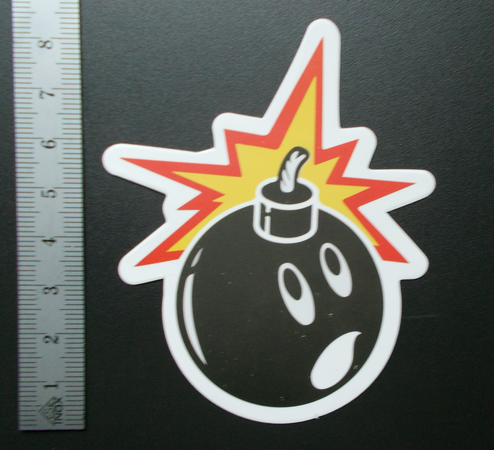 Sticker Decal Matte Look ‘Bomb’ Laptop, Stickerbomb (M058)