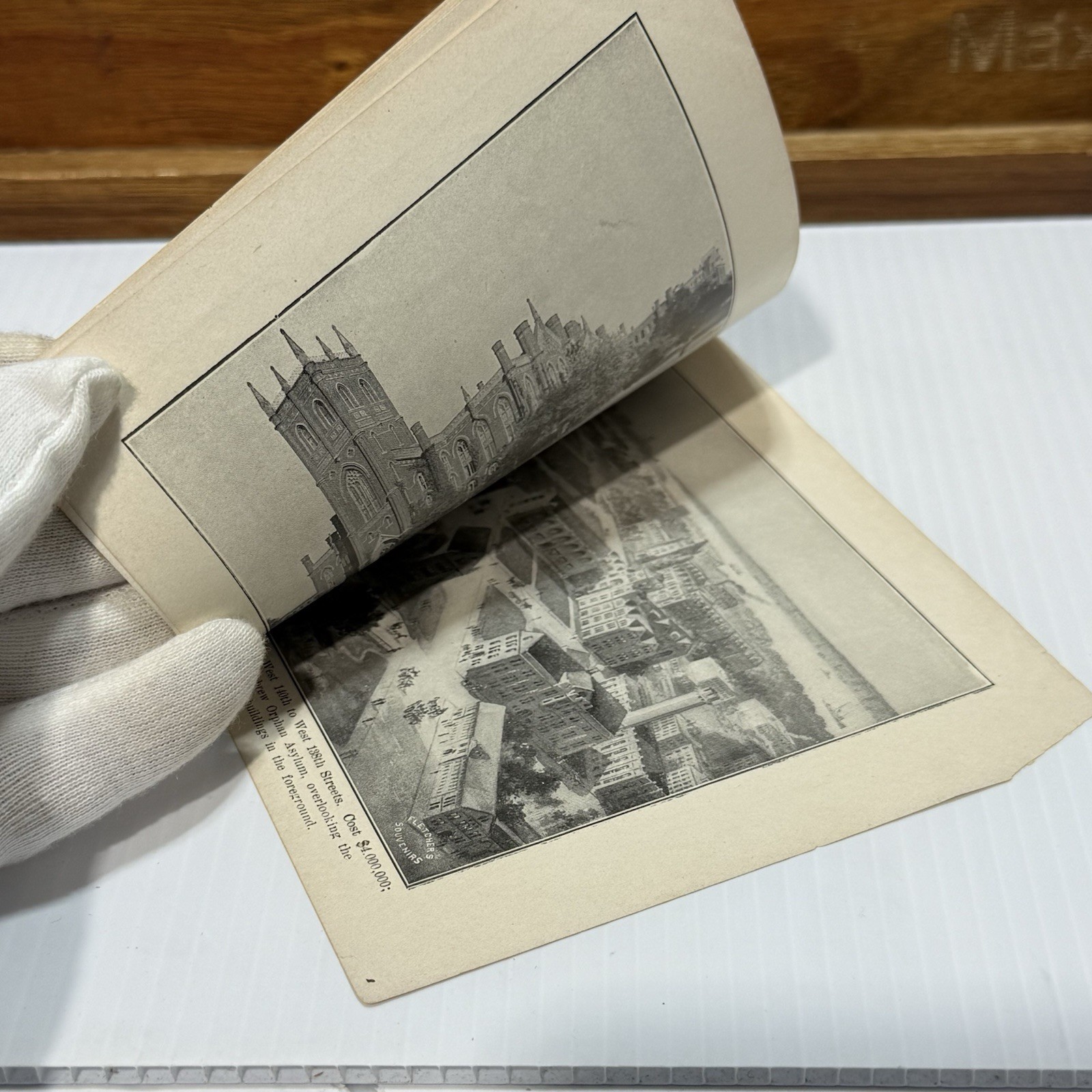 Fletcher’s New York City Souvenirs Series 5 c1895 Churches & Colleges Booklet