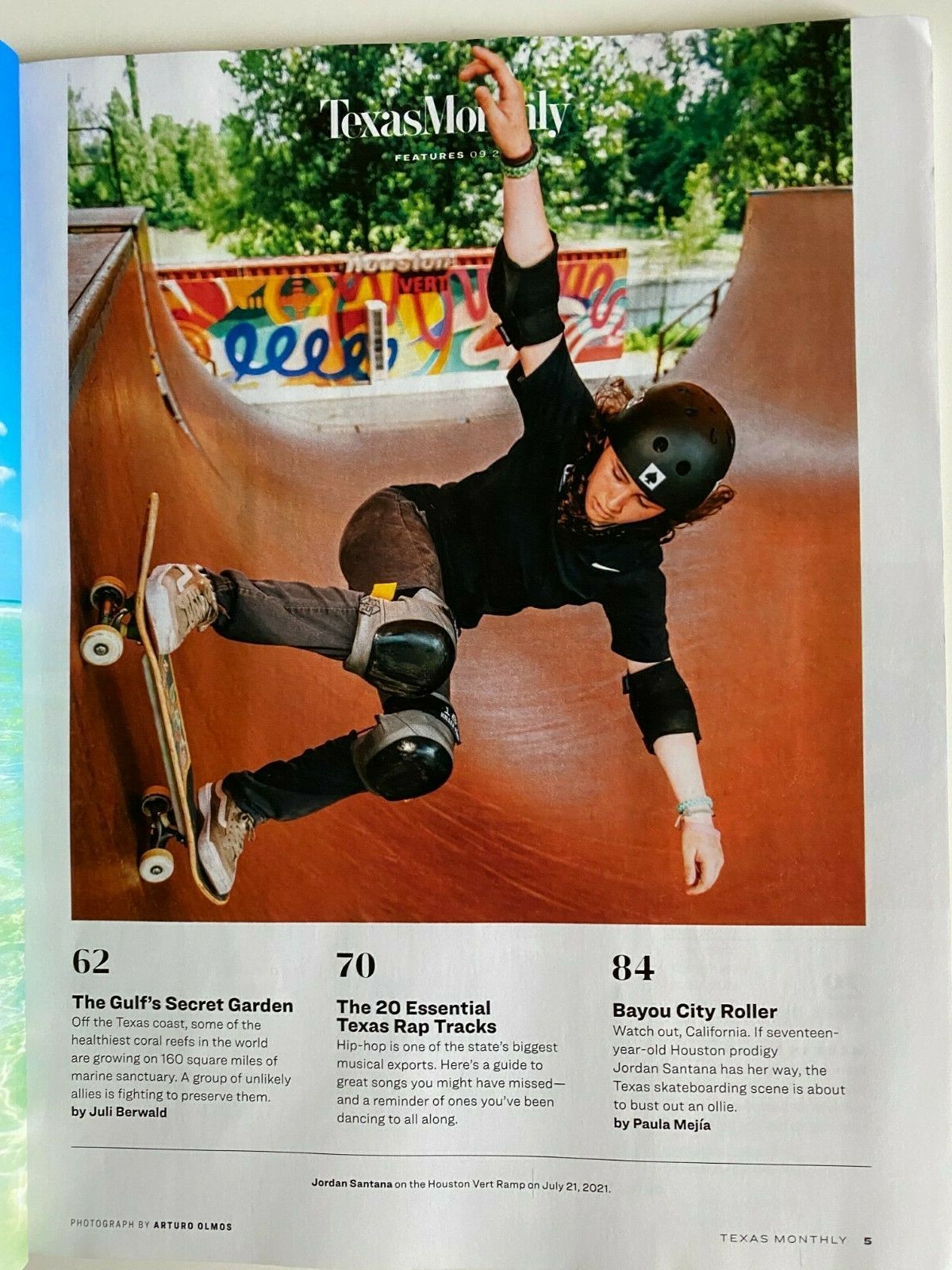 Texas Monthly Magazine September 2021 Gulf of Mexico, San Antonio, Houston
