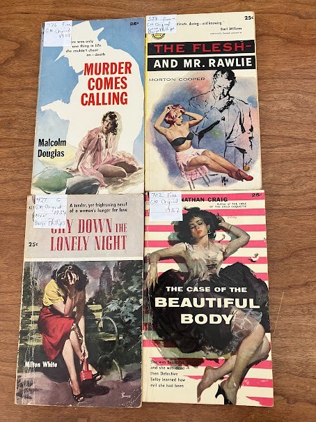Vintage Paperbacks – lot of 4 – Gold Metal Books