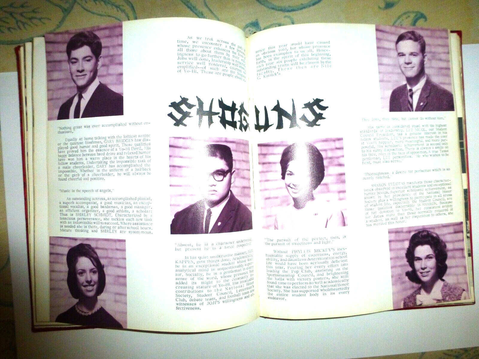 YEARBOOK YOKOHOMA JAPAN NILE KINNICK HIGH SCHOOL THE KRIMSON 1965