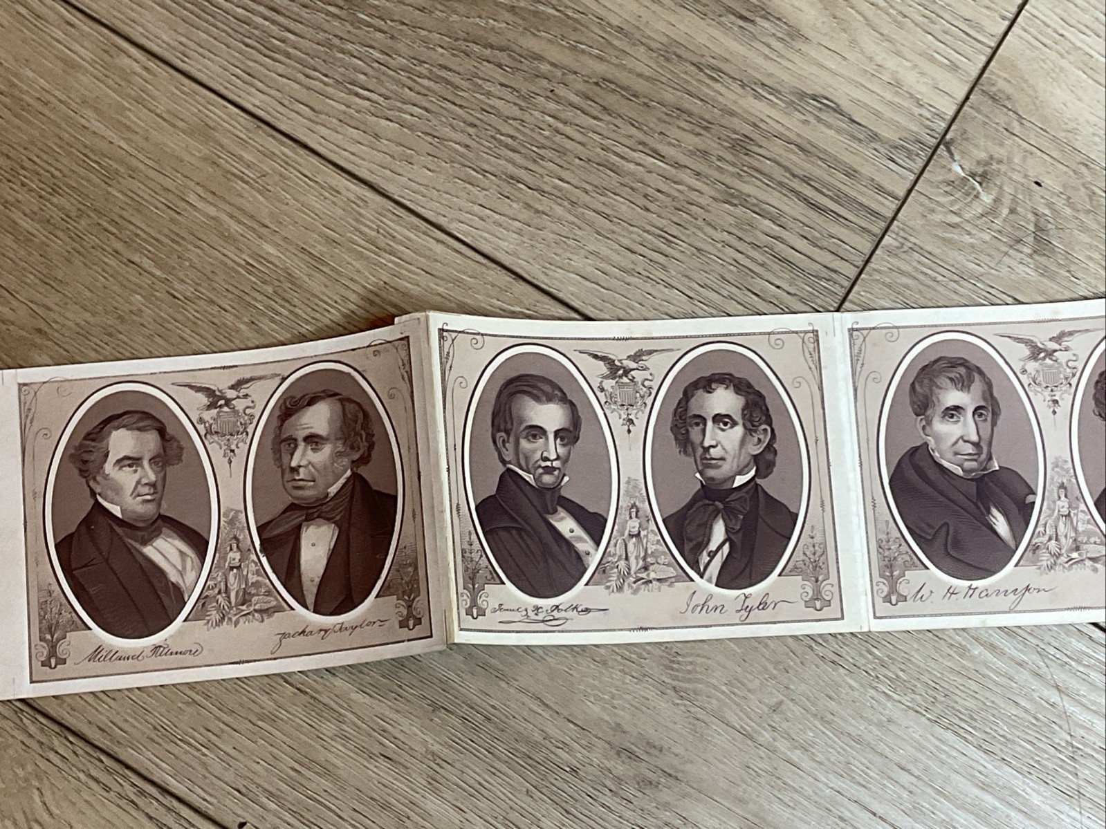 Rare 1883 Booklet 1732 to 1883 Presidents of the United States of America B50