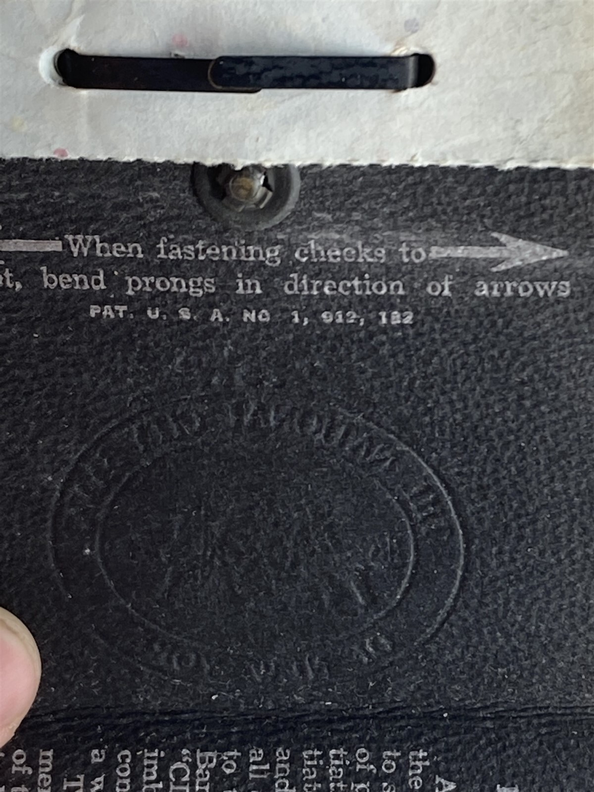1950s 1960s 1970s National City Bank of New York Travelers Checks Holder Vtg