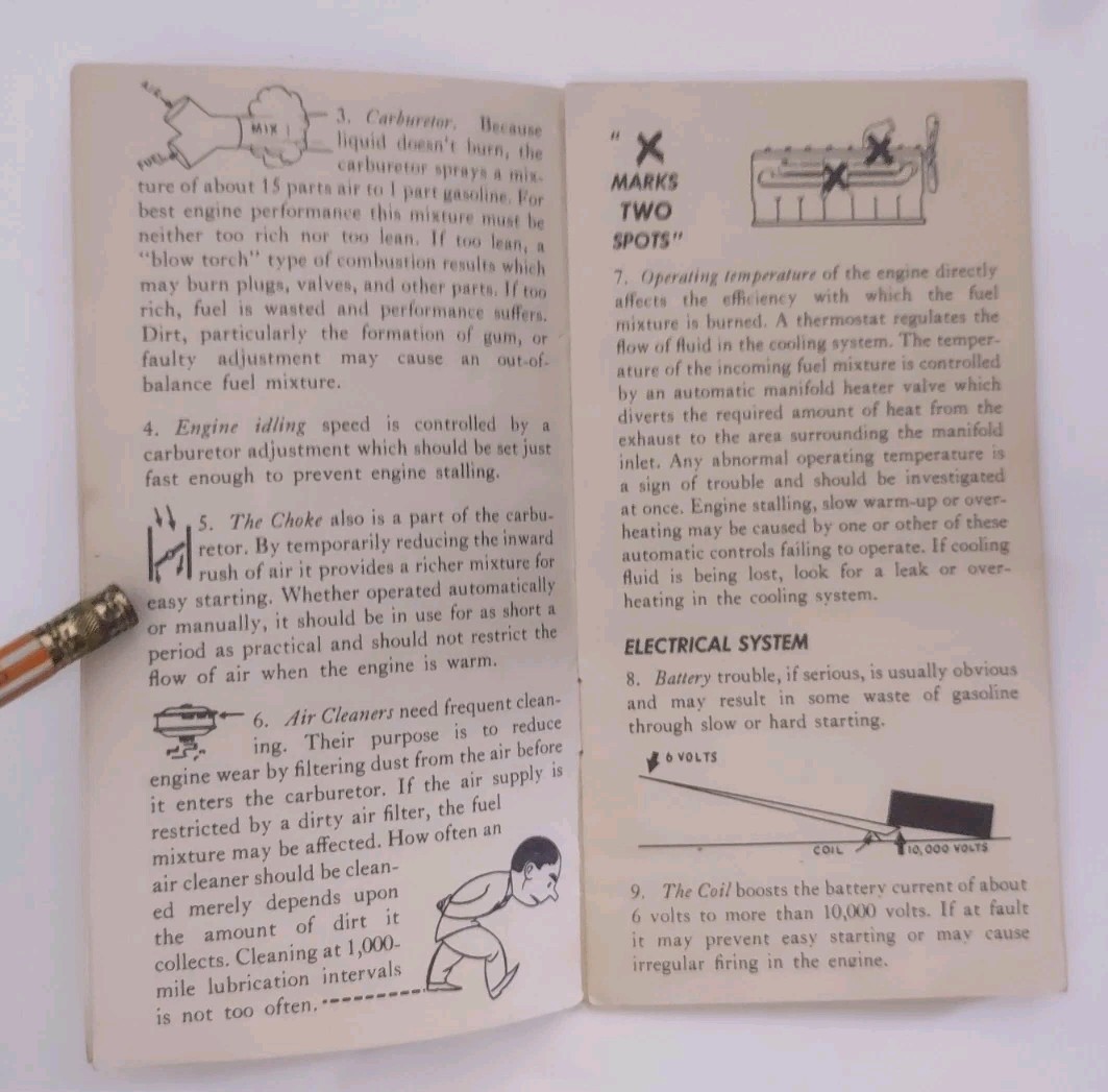 1942 Studebaker How To Worry Successfully Conservation Booklet War Bonds