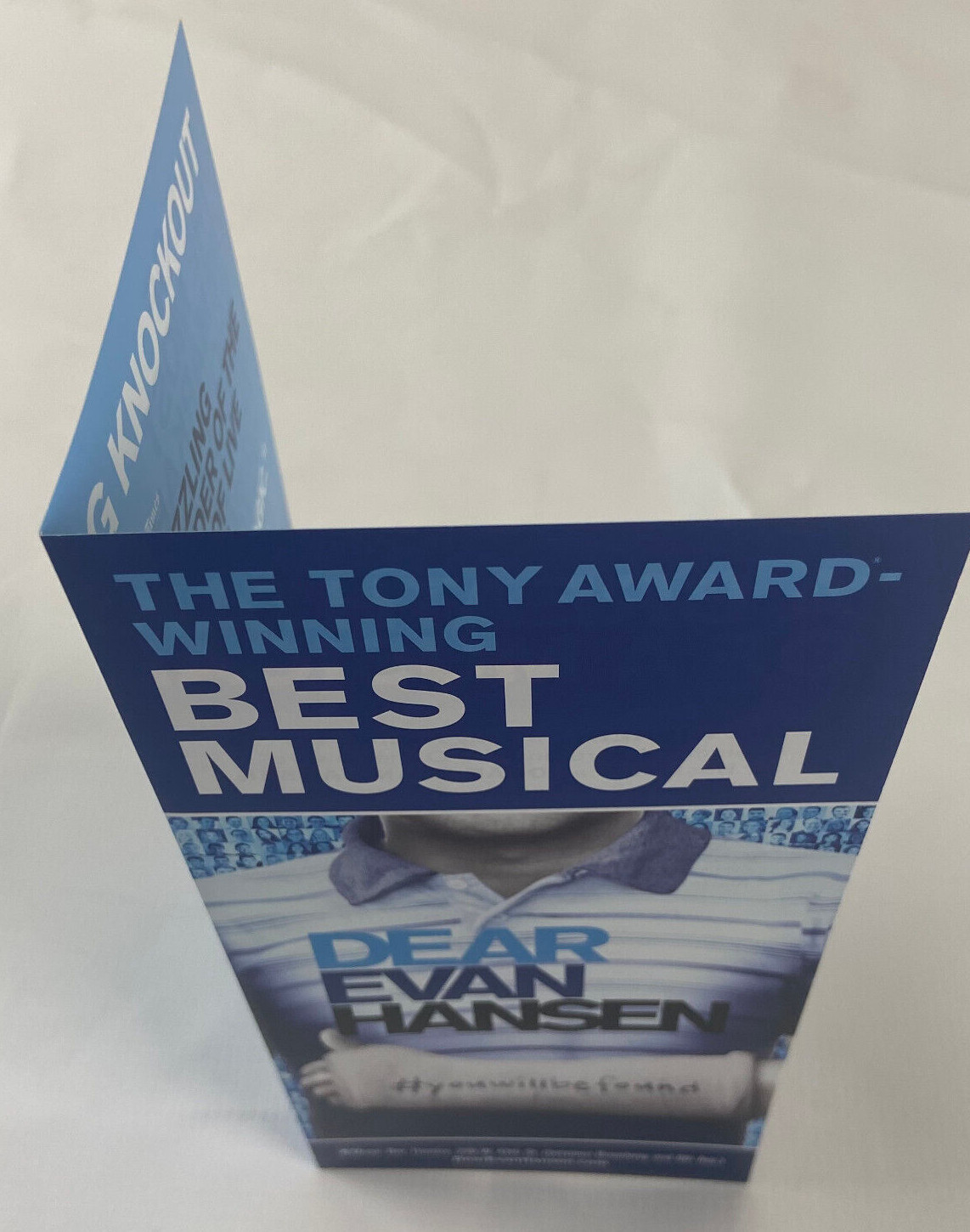 Dear Evan Hansen 2022 Ad Flyer Broadway NYC New York City Advertisement Ads