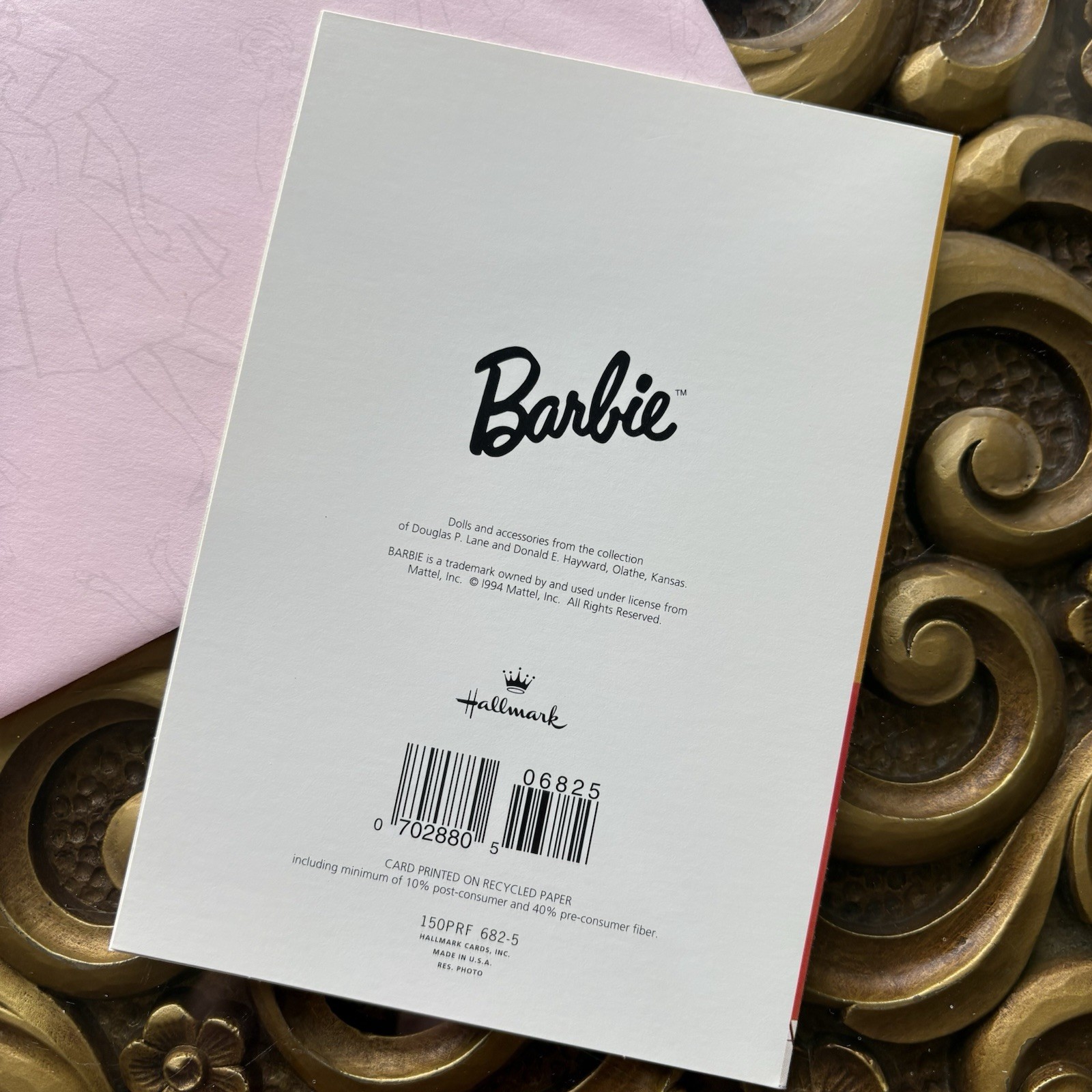 1994 Hallmark Barbie Doll Blank Note Cards “All Men Are Exactly Alike” & Barbies