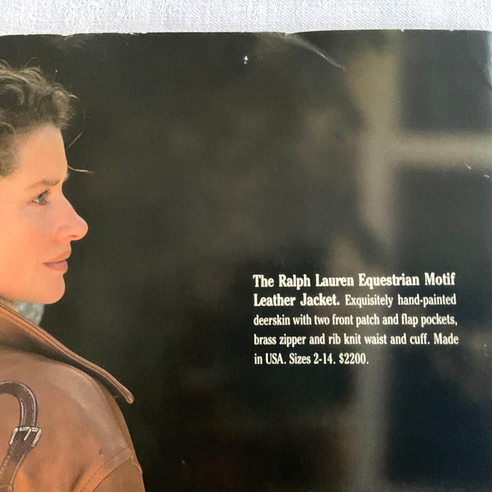 POLO Ralph Lauren Fall 1991 store catalog Vintage 12.5″ X 12.25″