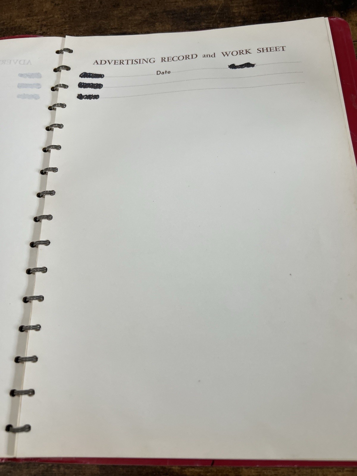 1972 Executive Planning Manual Prince Frederick Reporter Advertising Record