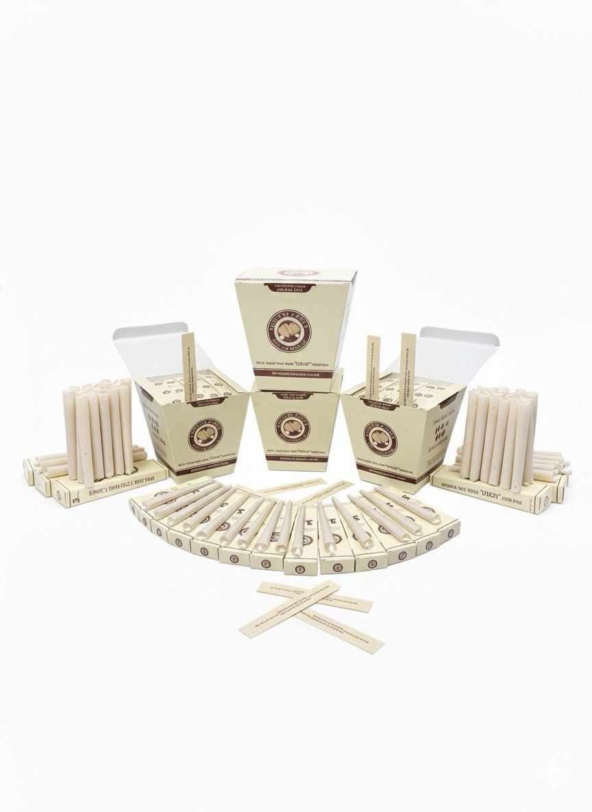 FORTUNE CONES – PREMIUM 63 CONES PACK – PURE HEMP- MINI CONES 70/26MM