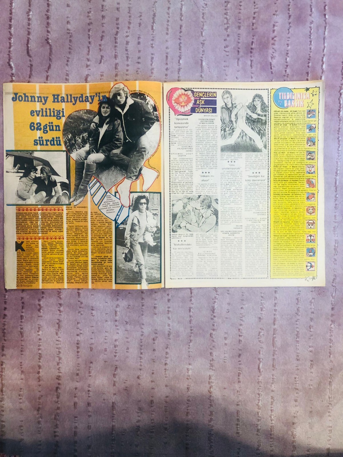 Shakin Stevens Back Cvr Magazine 1982 Abba Rod Stewart Johnny Hallyday Motorhead