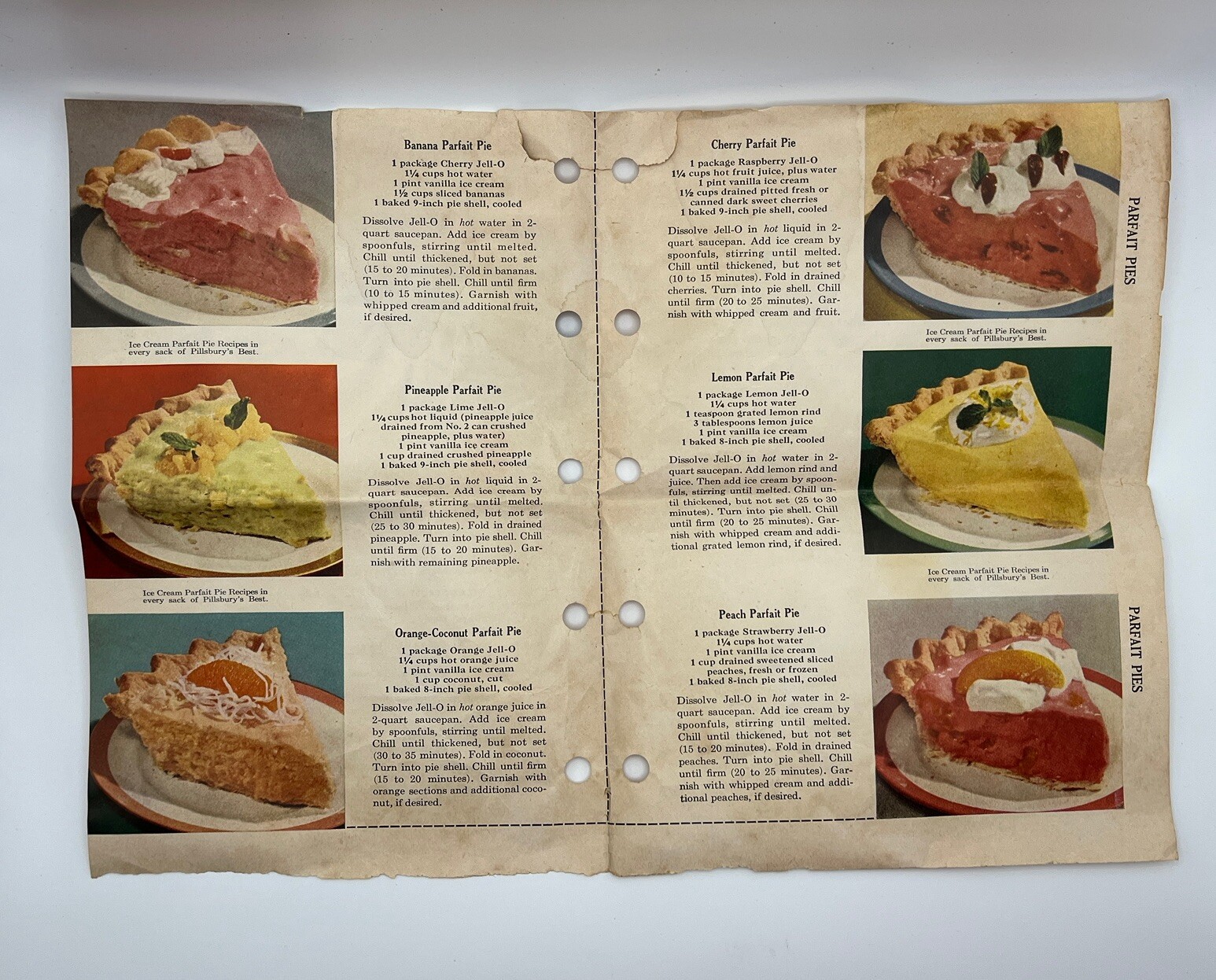 Vintage Lot of 9 Magazine Recipes Ephemera Print Ads 1940s to 1980s