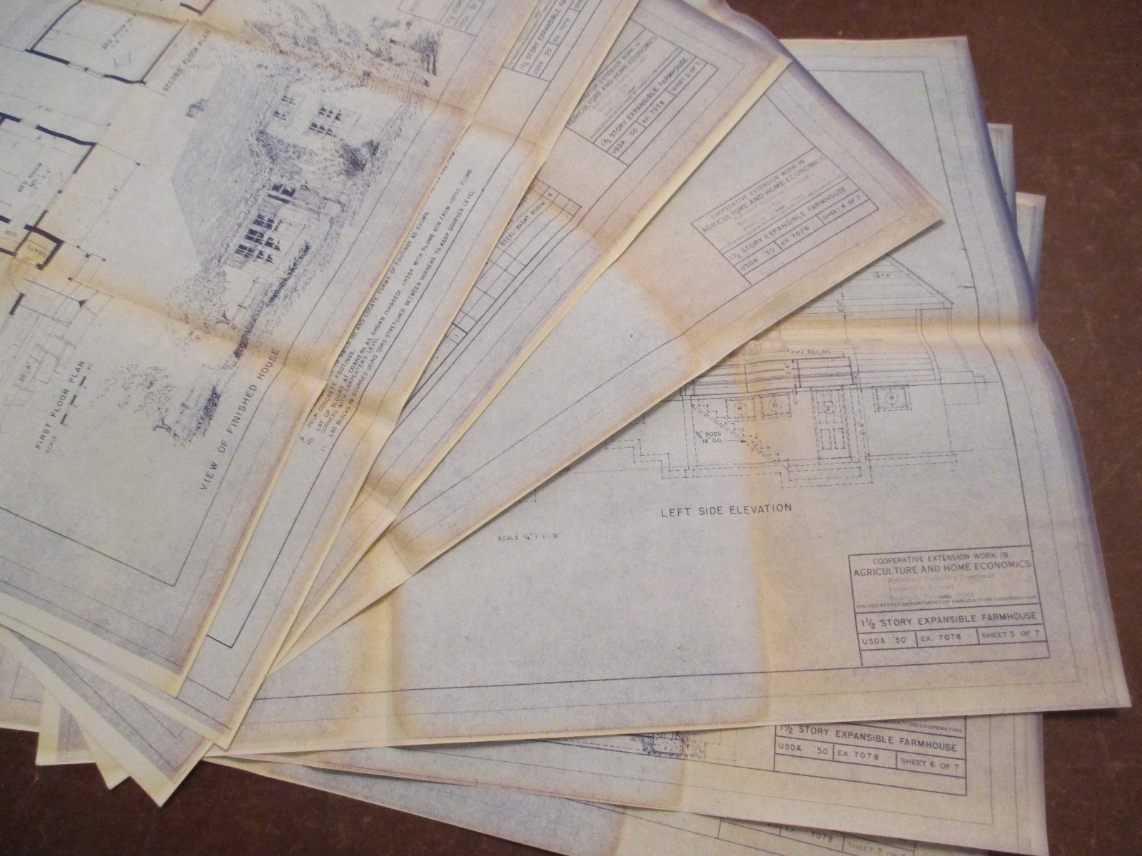 Vintage 1974 Farmhouse Plan University of Vermont Extension Service L547