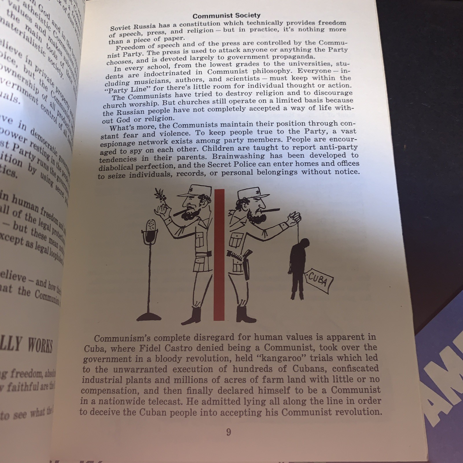 Vintage 1950s 1960s Anti Communism Pamphlets Lot General Motors GM Men & Women