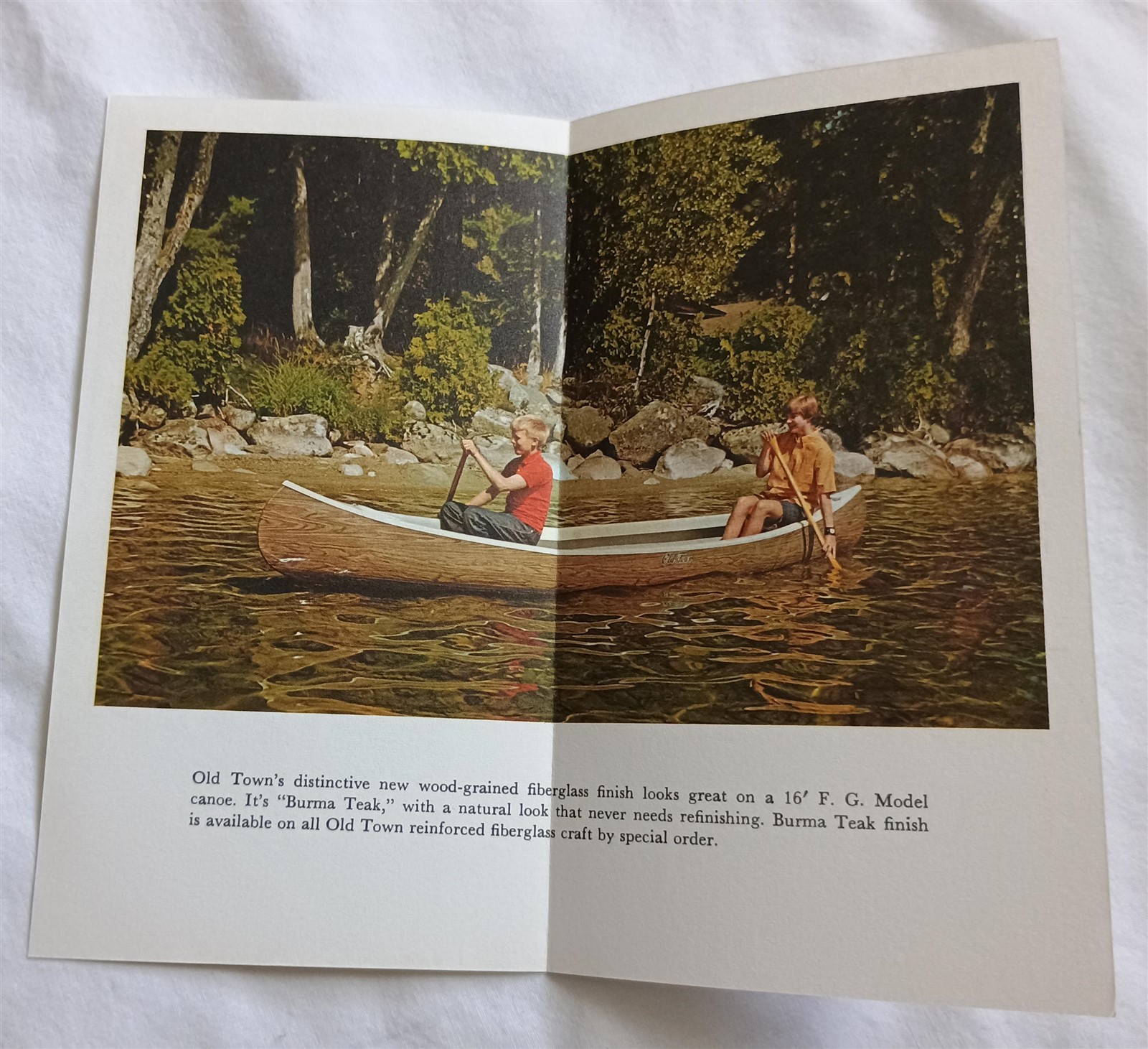 Vintage Old Town Canoe Company Lot Catalog Brochure 1977 1981 1982 1986