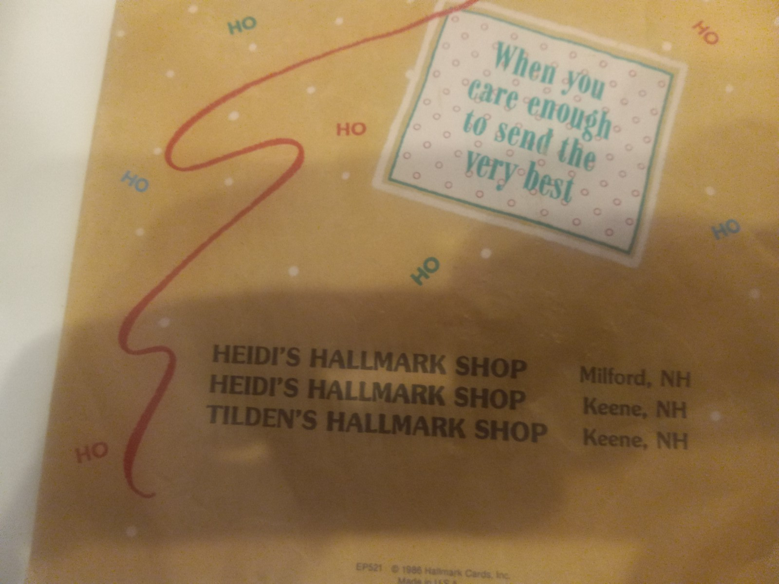 Vintage Hallmark Paper Store Shopping Bags – 1980s – NH and CA