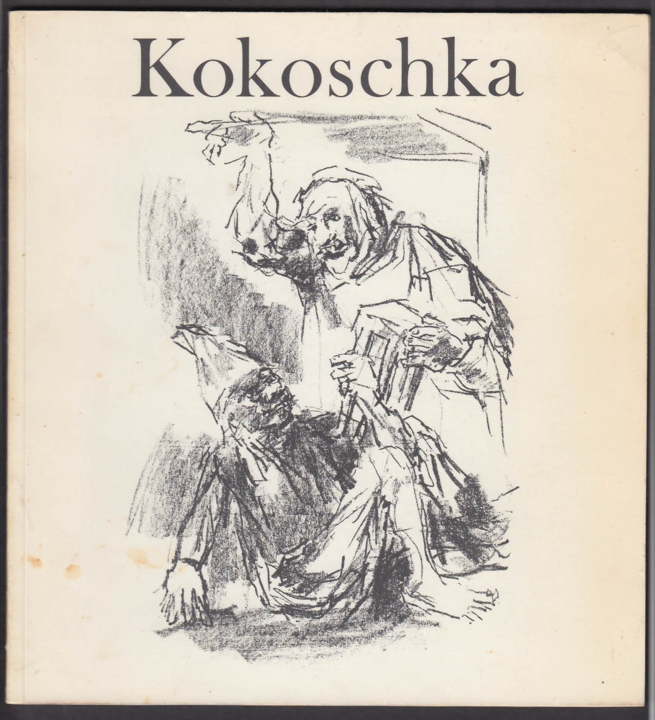 Kokoschka lithograph exhibition catalog 1963