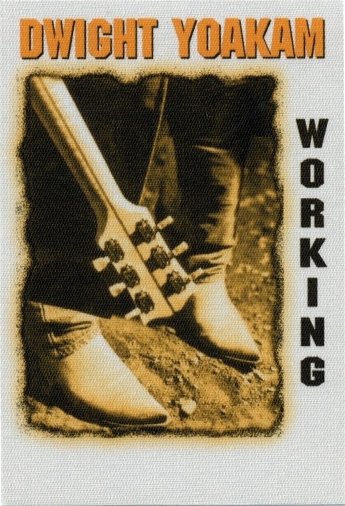 Dwight Yoakam 2000 Tomorrow’s Sounds Today concert tour Working Backstage Pass