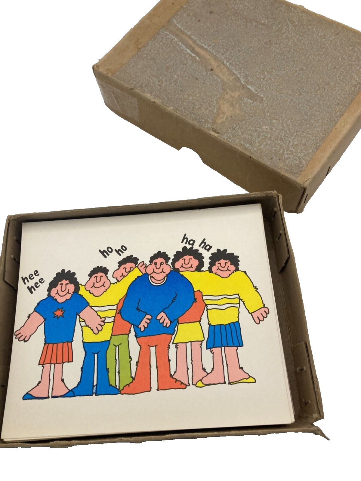 Vintage Childrens Art Cards Craft Cartoons Comic Decor Set of 80