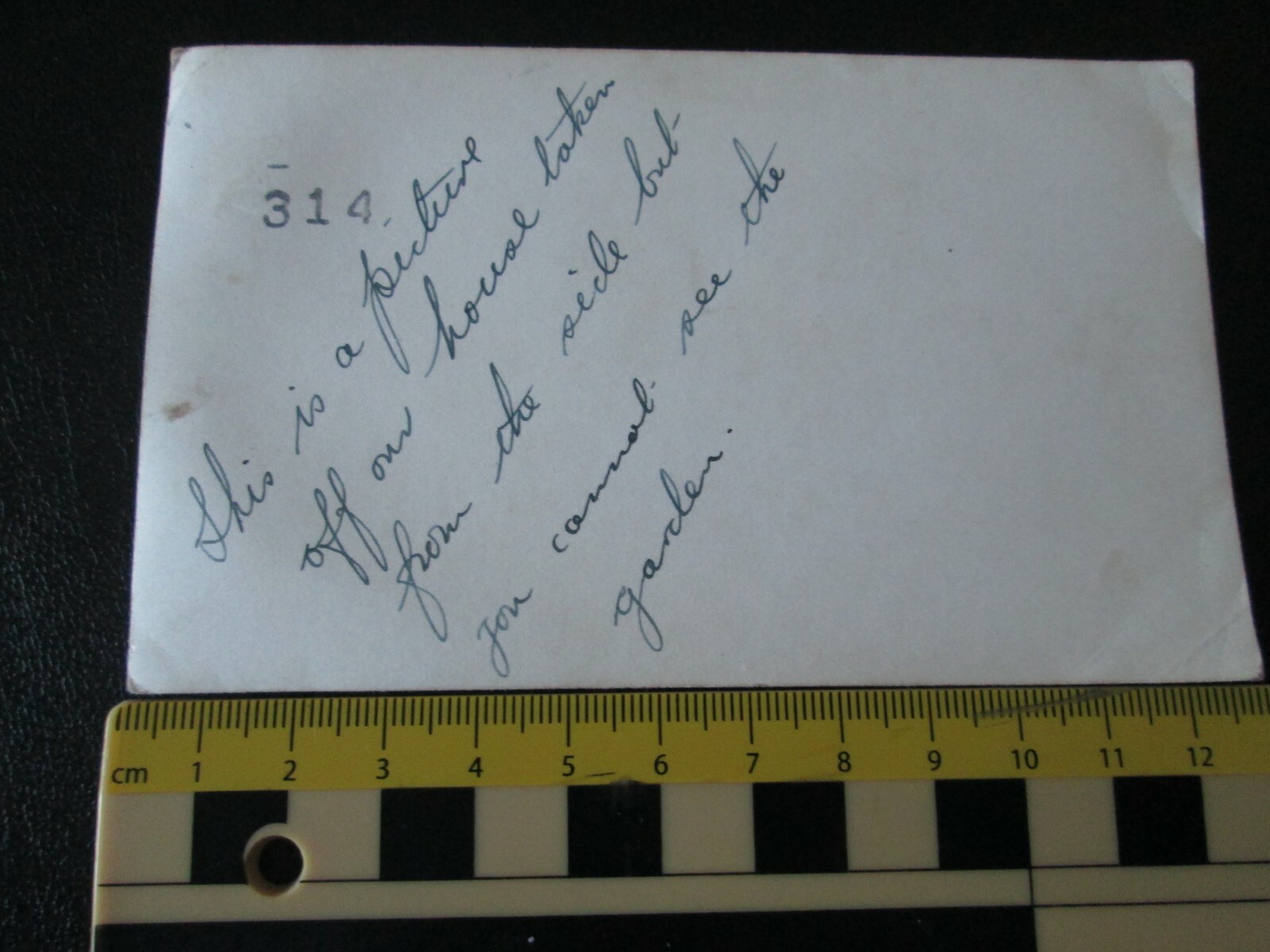 Photo of house unknown location/date 13 x 8 cm