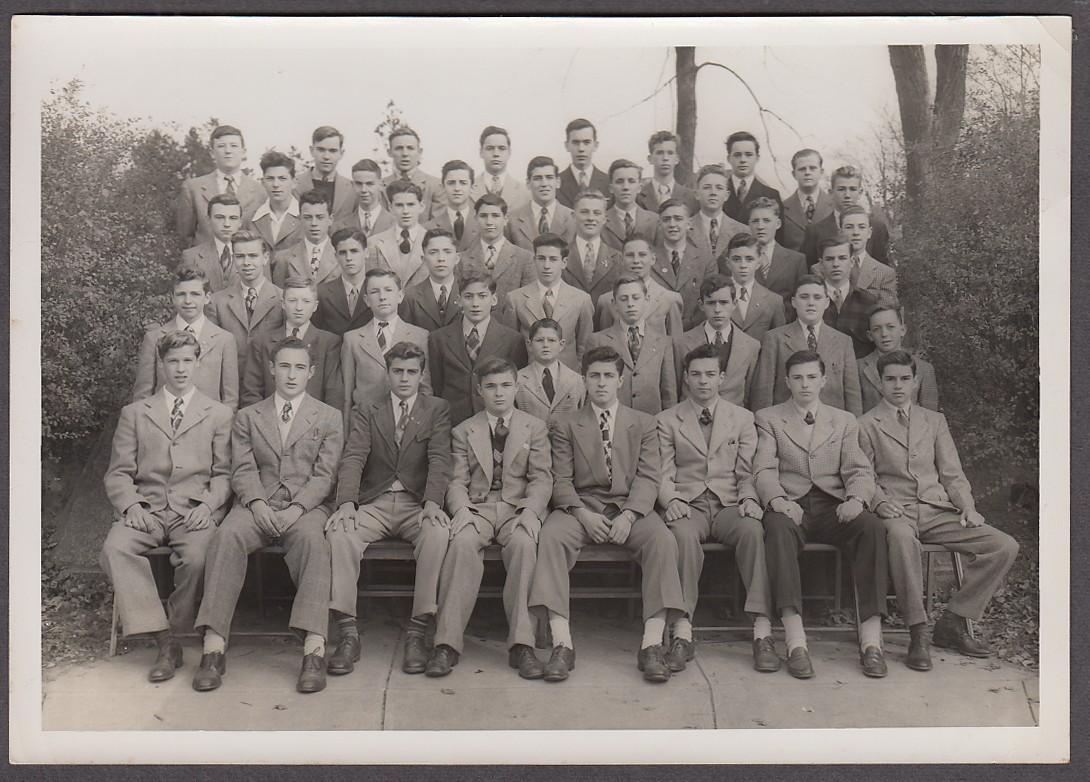 Prevost High School Sophomore Sodality group photo 1945-1946 Fall River MA