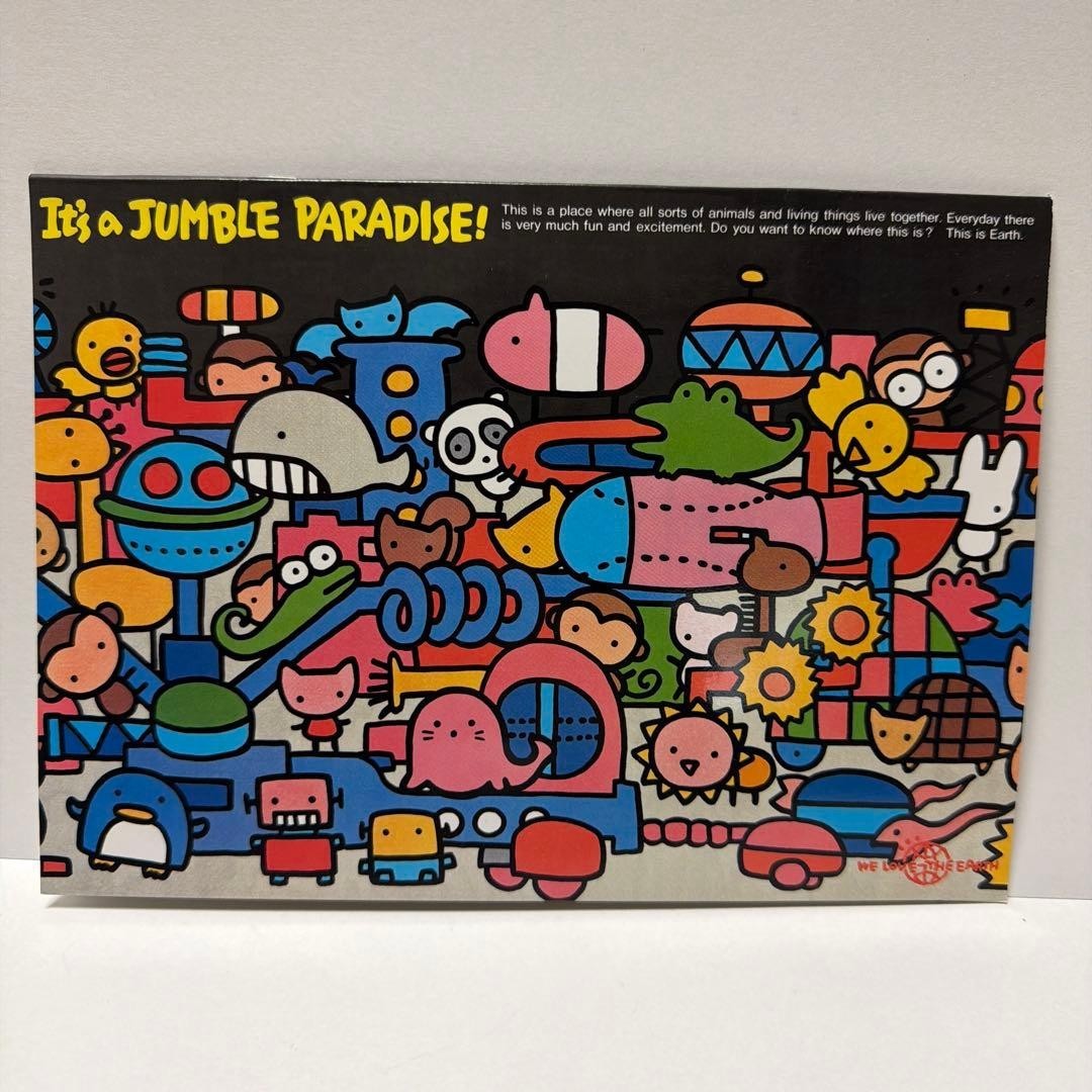 San-X Jumble Paradise Notebook 1991 Set Rare Japan Kawaii Retro Vintage