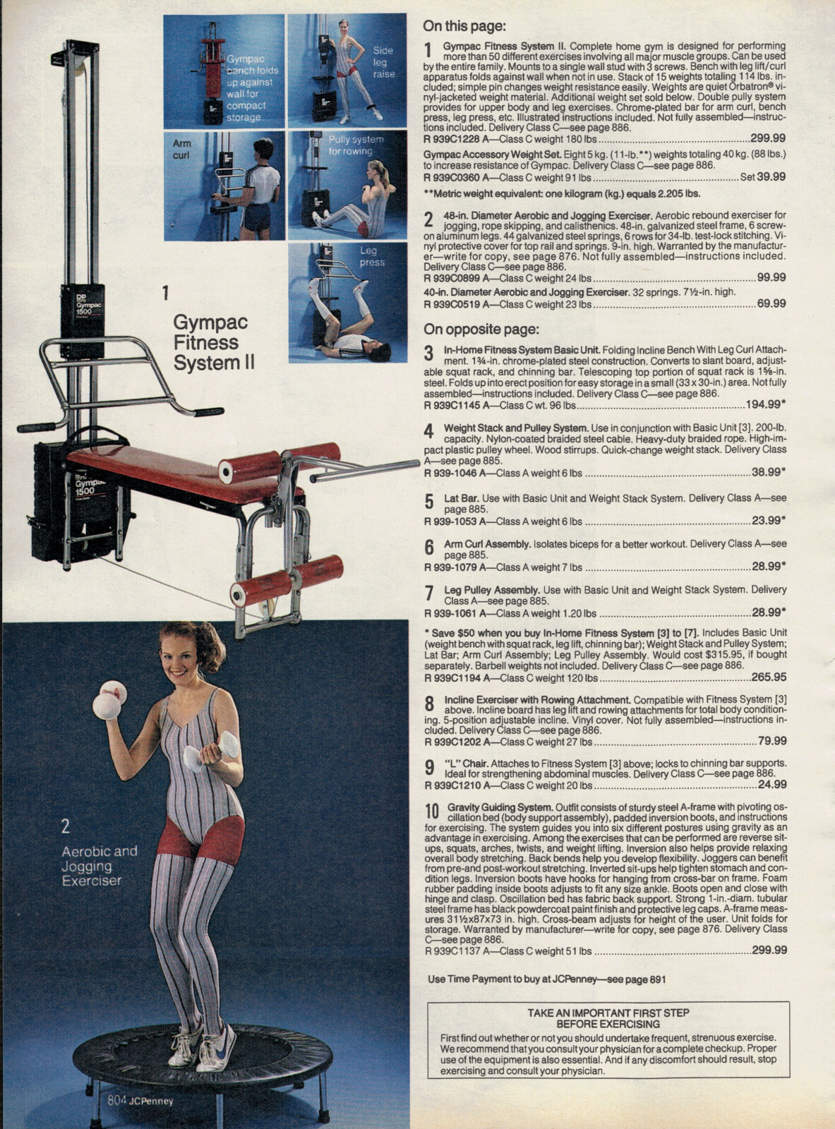 MID-1980S JCPENNEY CATALOG LEOTARD AND TIGHTS CLIPPINGS PAPER ADS PRINTS