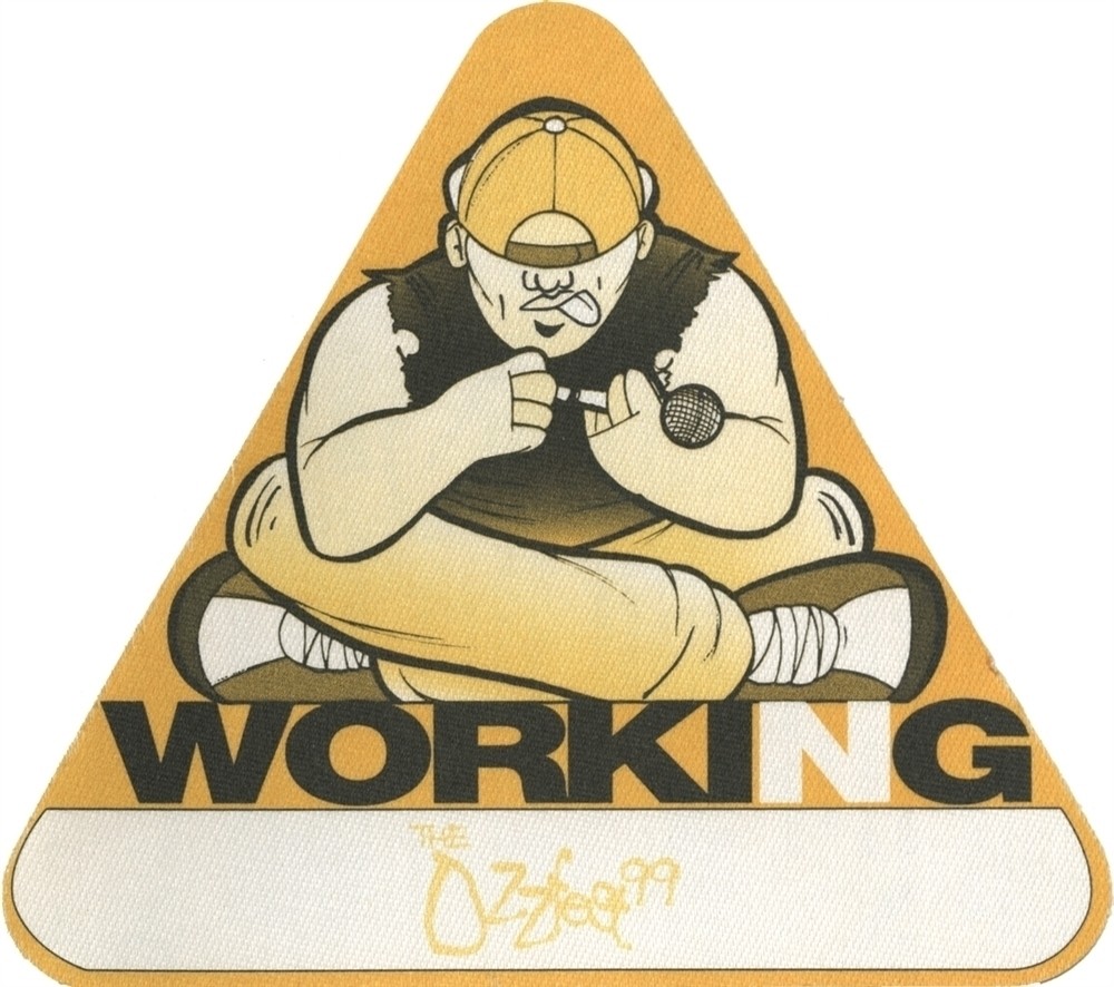 Slayer 1999 Ozzfest tour w/ Black Sabbath Deftones Working Crew Backstage Pass