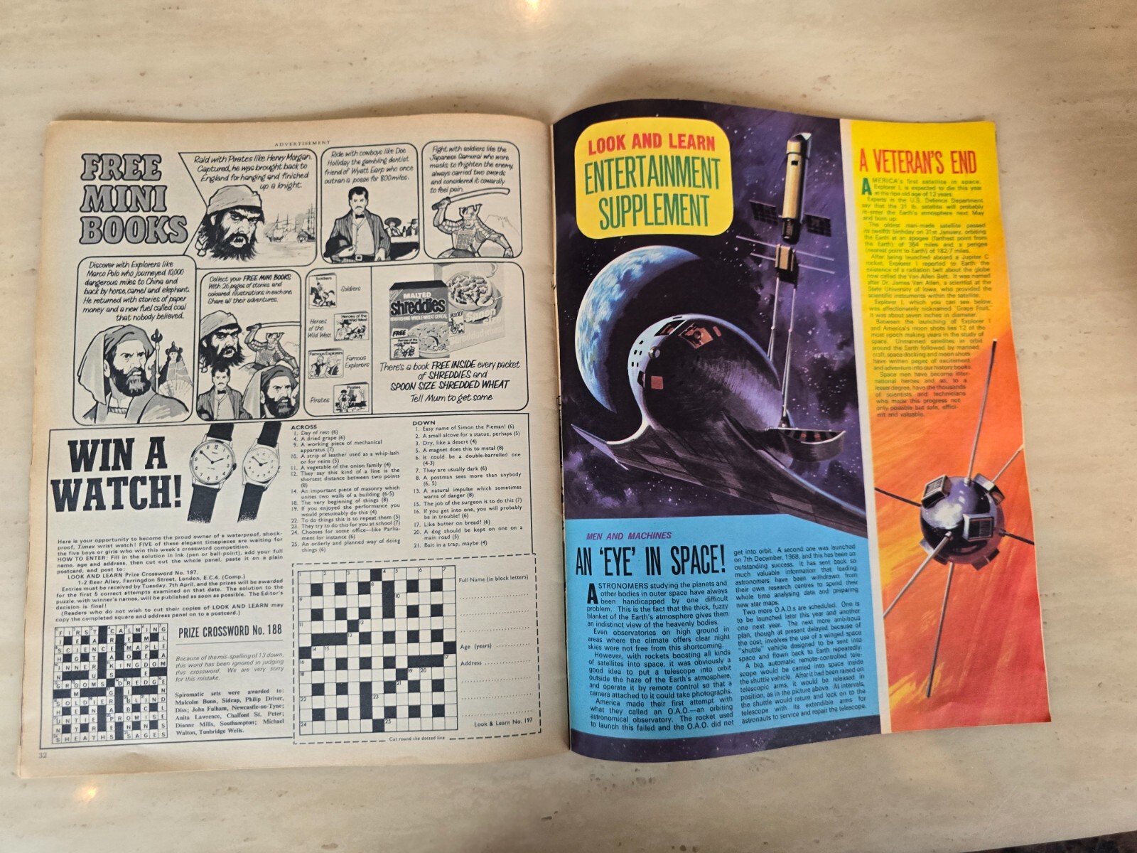 Look and Learn Magazine No. 429, 4th April 1970 IPC Magazine