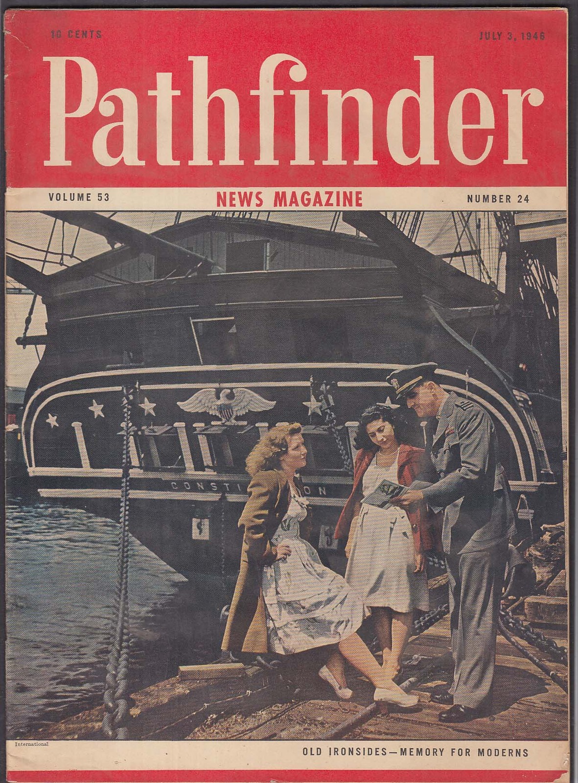 PATHFINDER Labor Politics Philippines Harry Truman + 7/3 1946