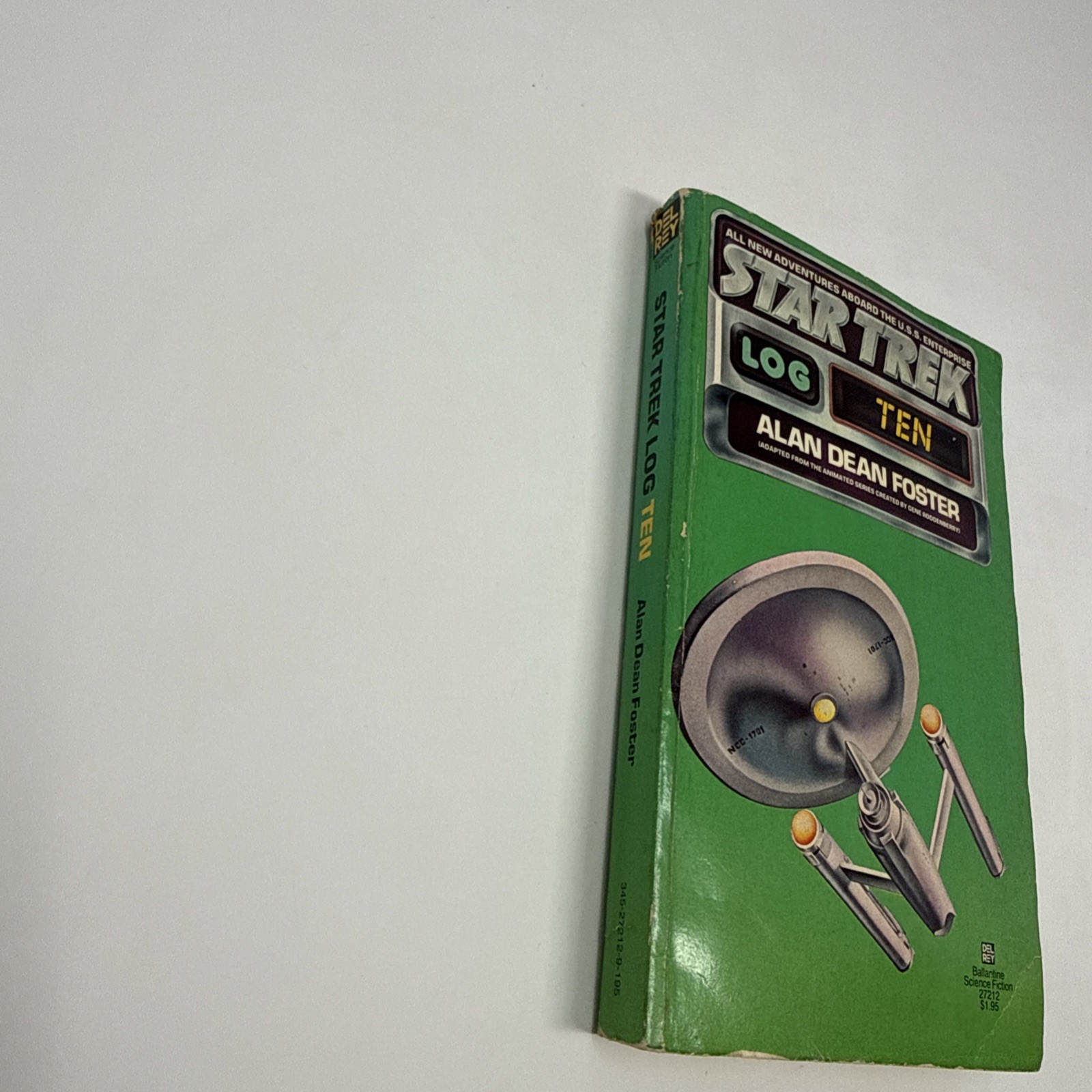 J56 3 Star Trek Log 10 27212 James Blish Del Ray Vintage Paperback Book