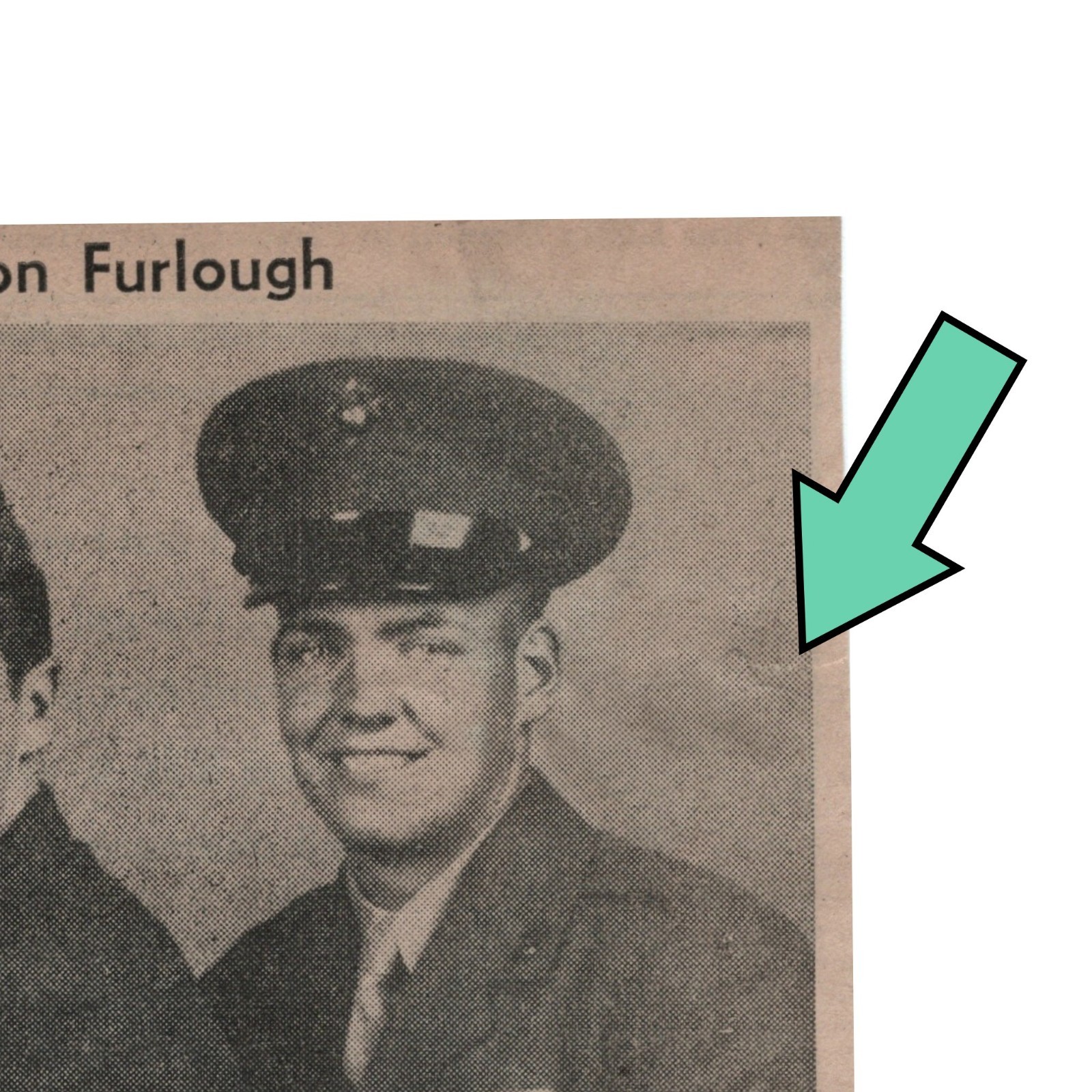 Furlough Marines 1950s Newspaper Photo James Delaney Norman William Shanahan VTG