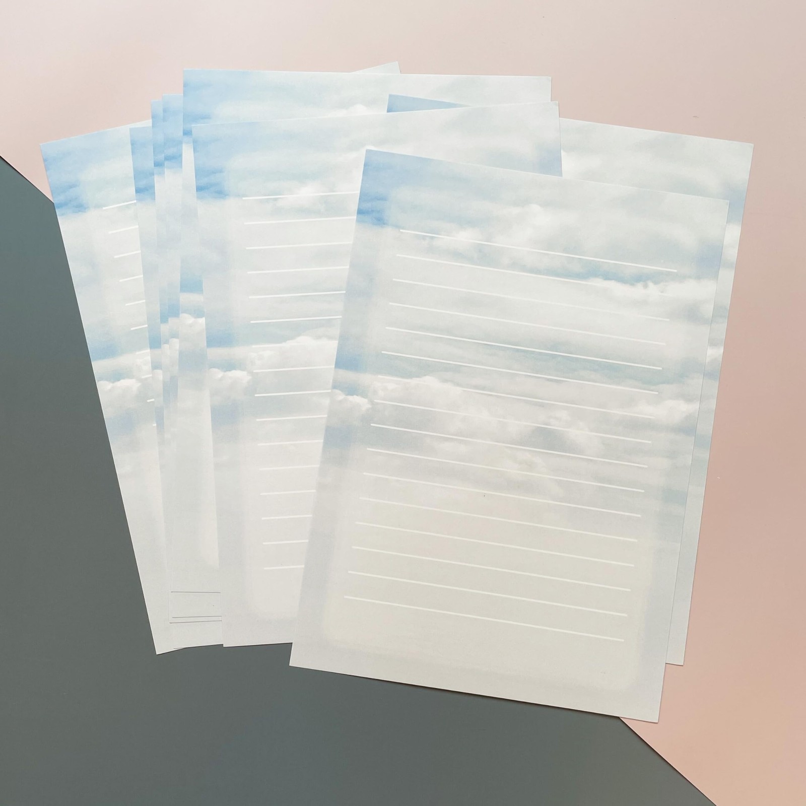 Stationery Paper and Envelope Set, 40 Lined Stationery Paper for Writing Lett…