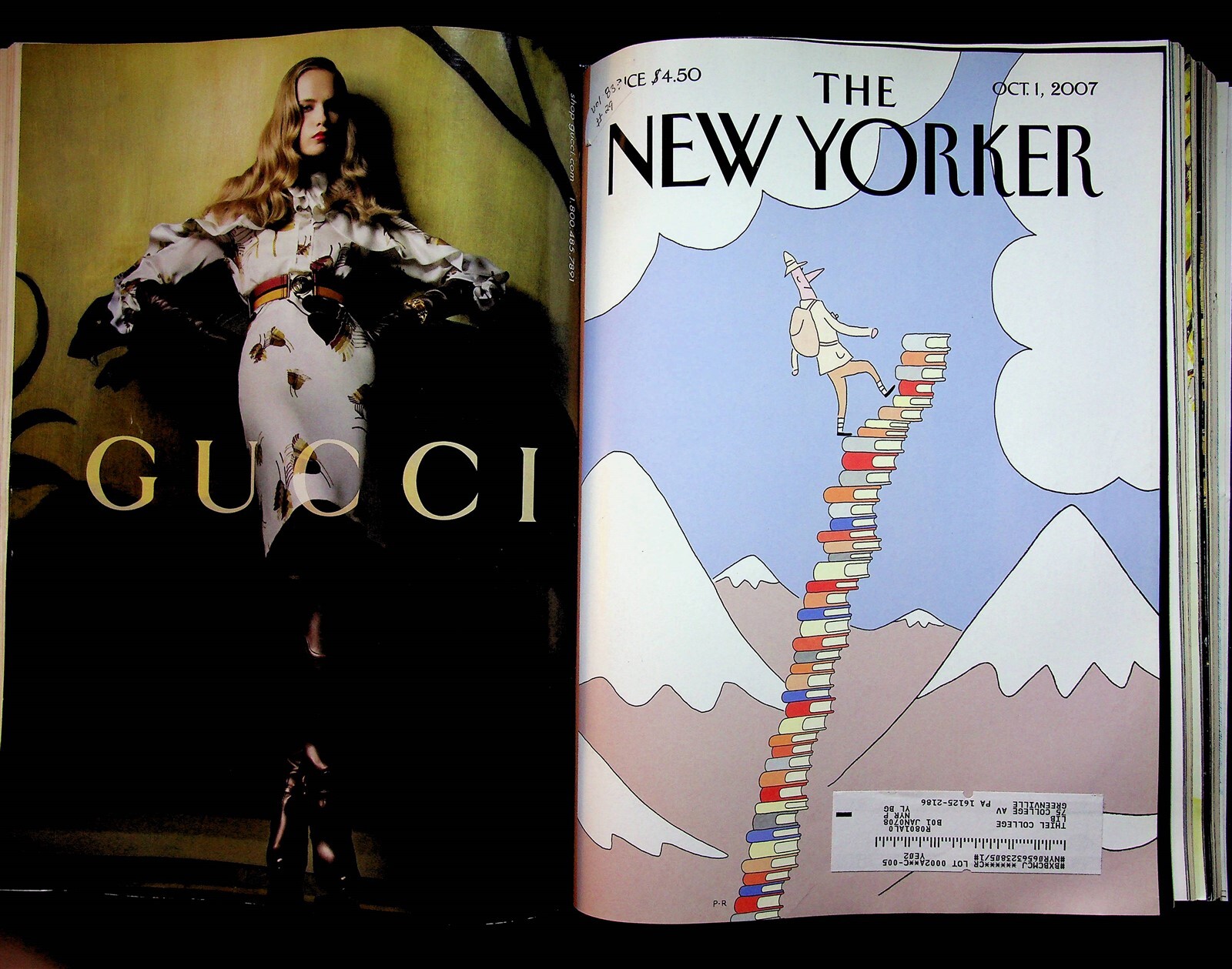 New Yorker Magazine Bound September To October 2007 Great Ads 8 Issues McCall