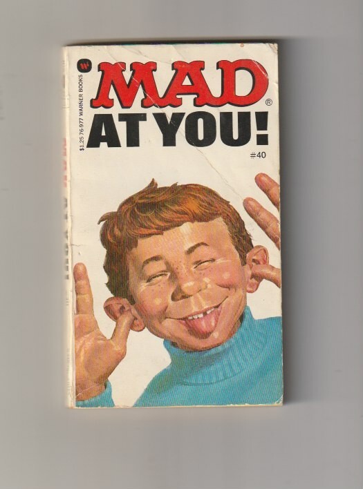 J026 Mad At You Warner Humor Vintage Paperback Book Comic