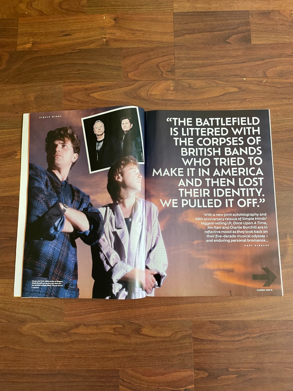 Classic Pop Magazine Nov 2025 – Simple Minds Prince Soft Cell OMD Eurythmics