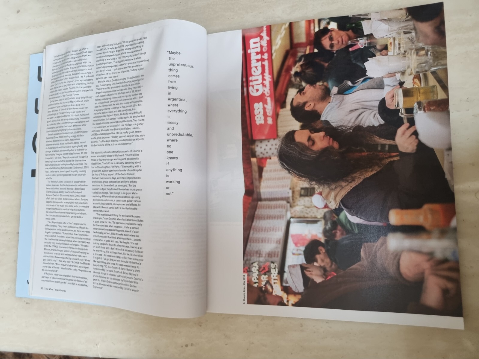 The Wire Magazine Issue 365 July 2014 Yoshimi P We