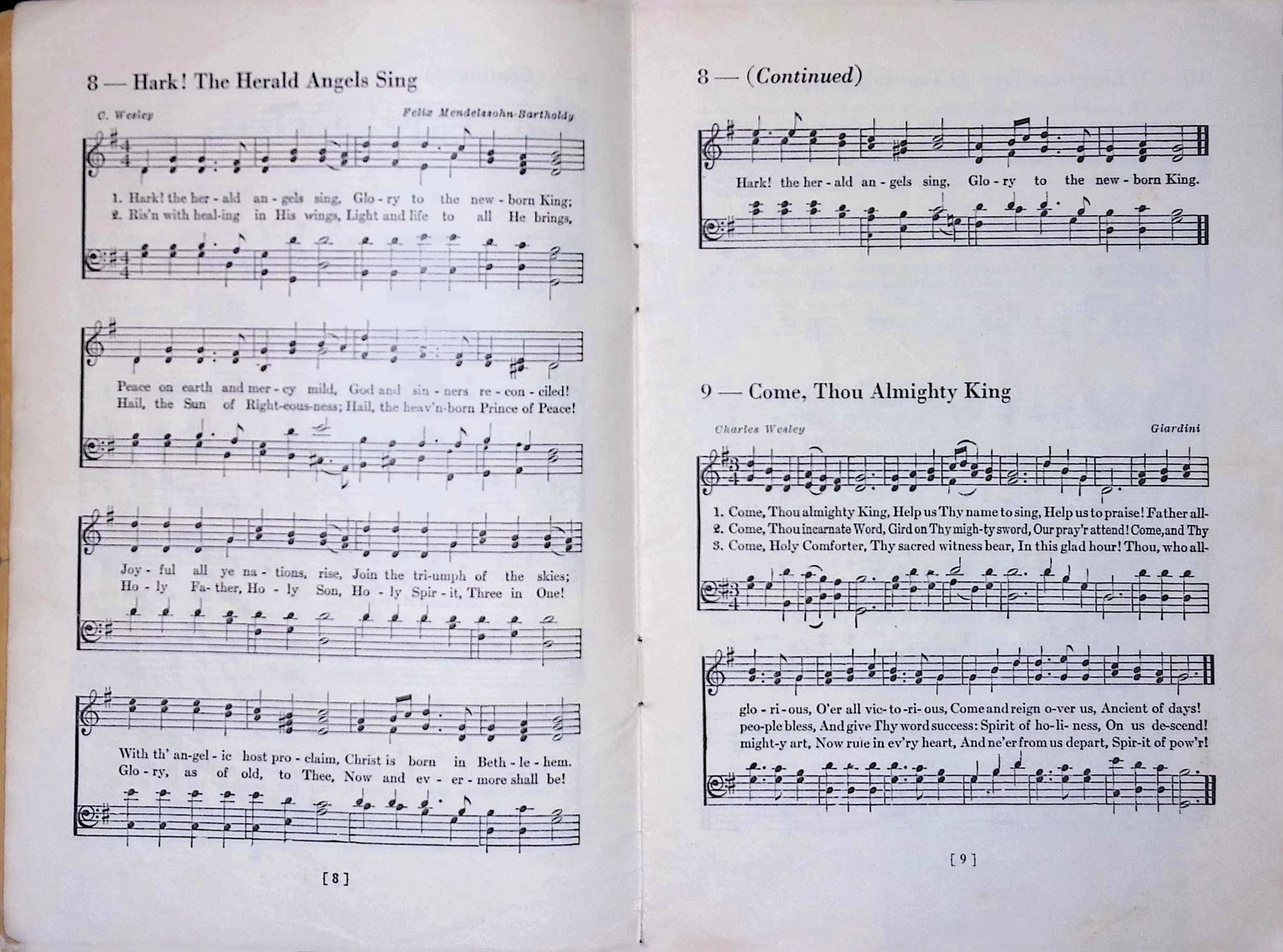 Wanamaker Stores Xmas Carols Songbook c1940s Philadelphia NY Vintage
