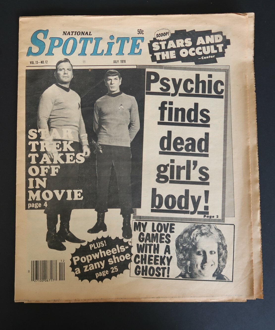 National Spotlite July 1978 Tabloid Rag Newspaper