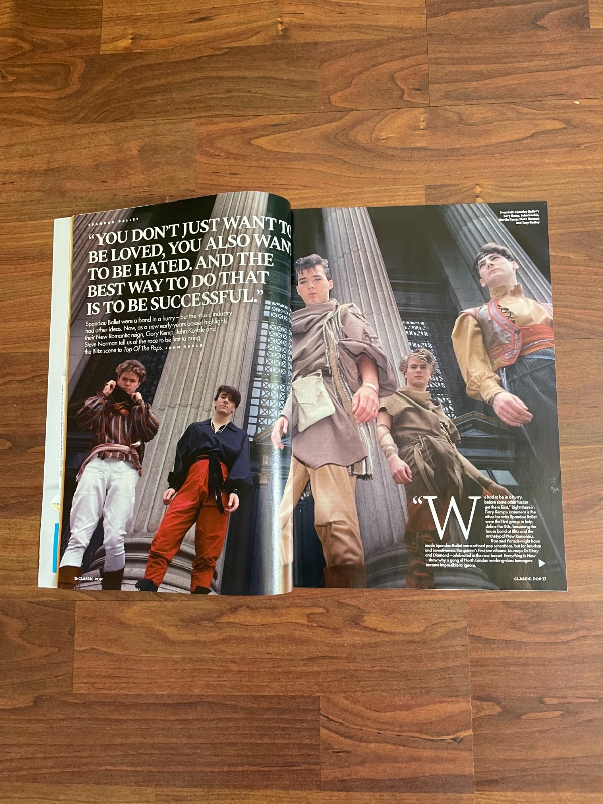 Classic Pop Magazine Oct 2025 – Spandau Ballet Blancmange David Bowie