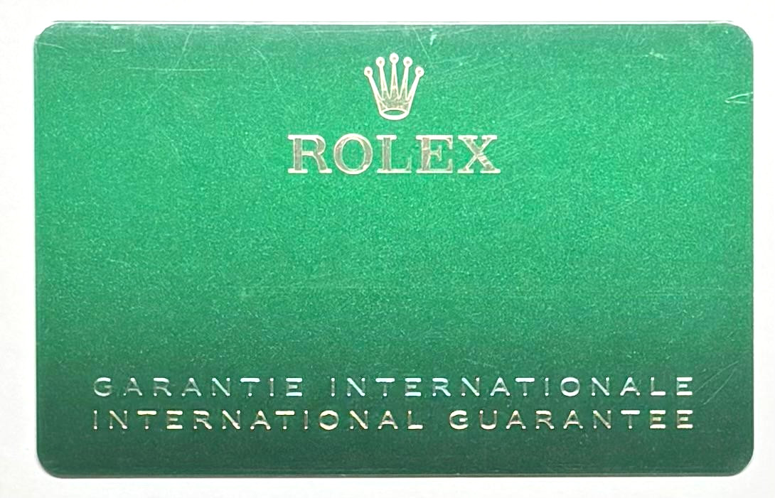 Rolex 279174 Lady-Datejust Warranty Certificate Guarantee 2021 1 Serial Cert