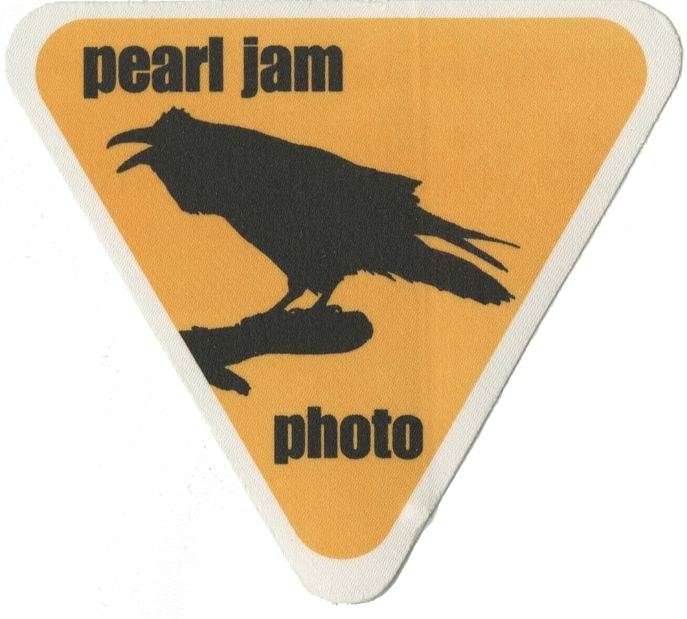 Pearl Jam 1998 Yield concert tour Photo Backstage Pass