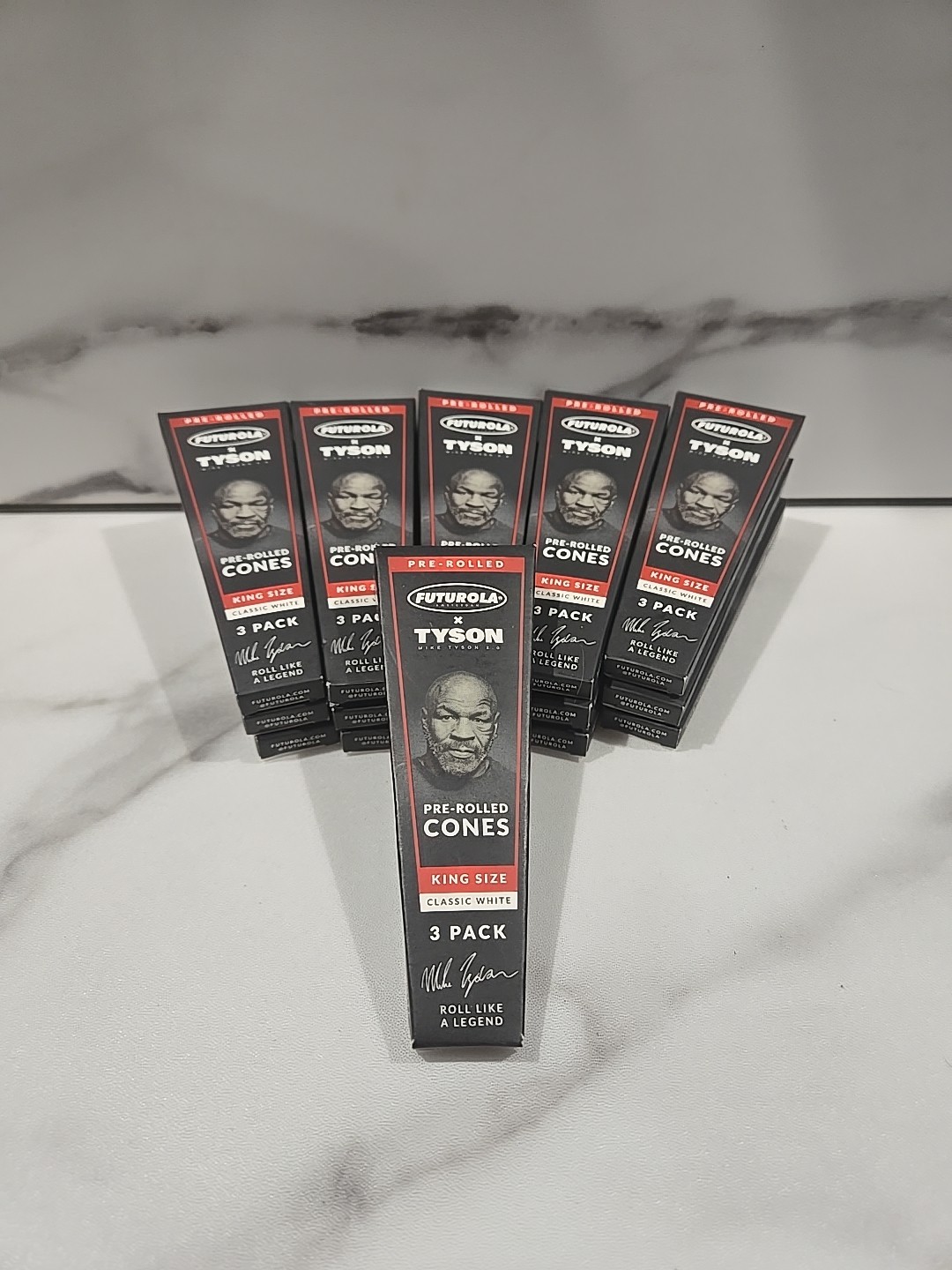 FUTUROLA X TYSON PRE-ROLLED CONES 3-PACK | Lot of 3