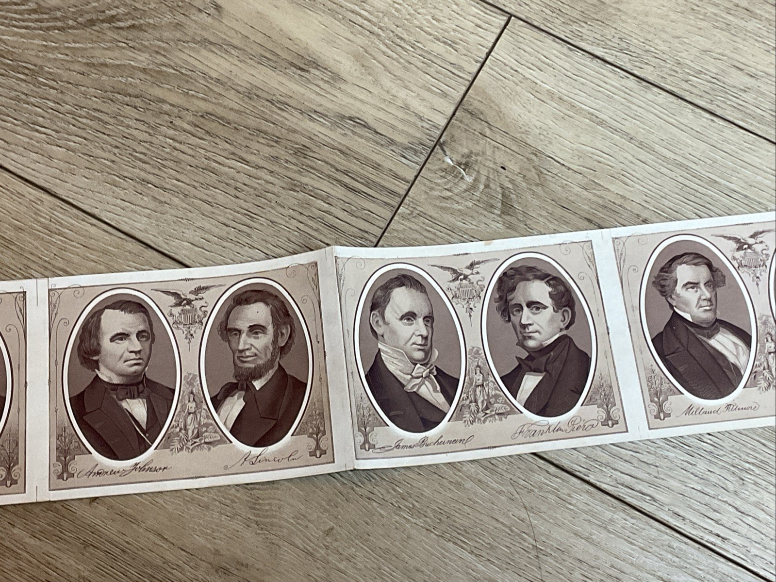 Rare 1883 Booklet 1732 to 1883 Presidents of the United States of America B50