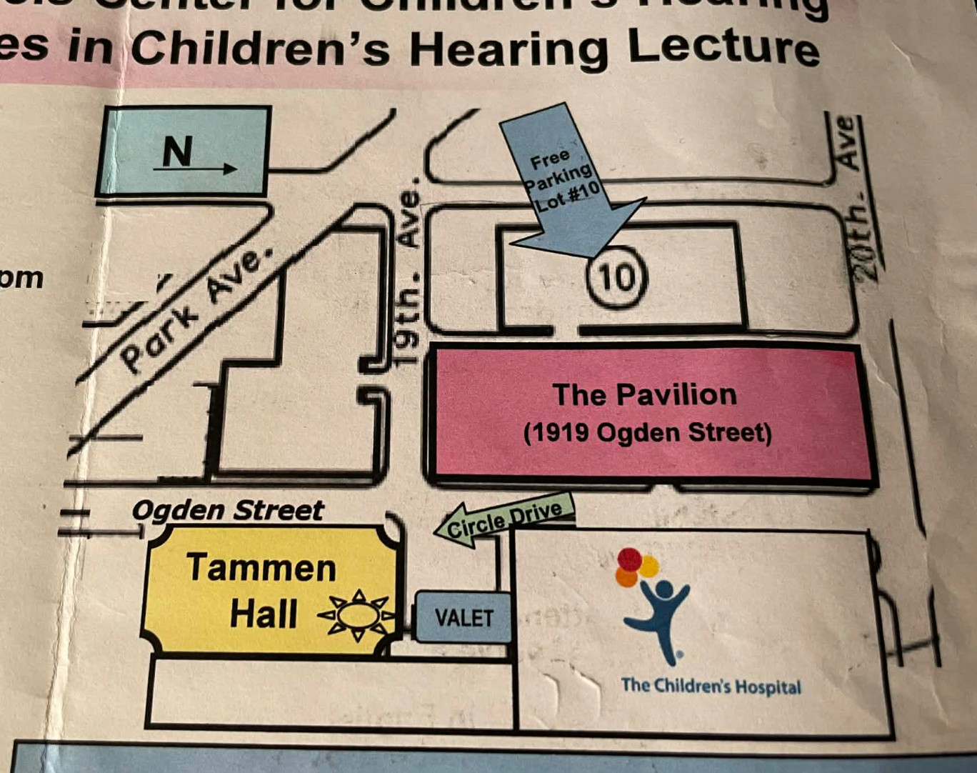 Yvonne Sininger PhD Lecture Reminder 2007 Denver CO Children’s Hospital Invite
