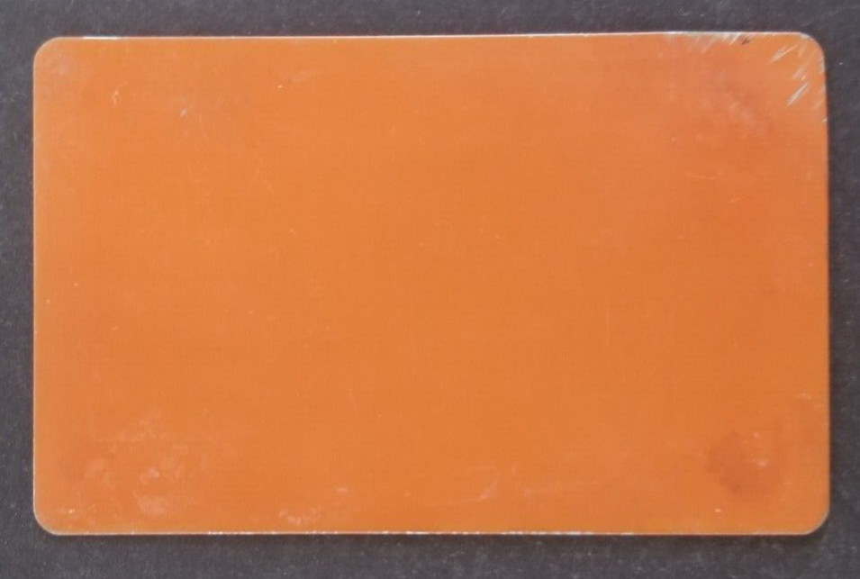 Vintage Airtran Air Tran Airlines Airplane Metal Sample Card