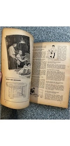 1946 Popular Science How to Get Most Out of Home Workshop Paperback 750 Diagrams