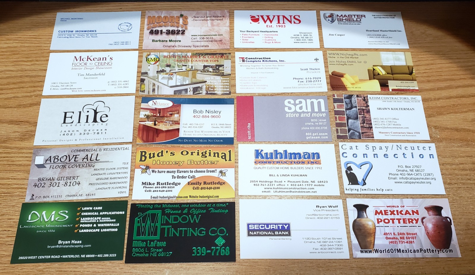 🔥 LOT of 100 MISC. Related BUSINESS CARDS for BUSINESS CARD COLLECTION L3