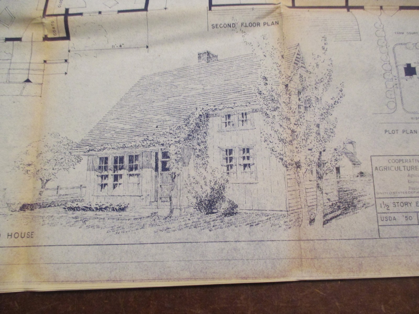 Vintage 1974 Farmhouse Plan University of Vermont Extension Service L547