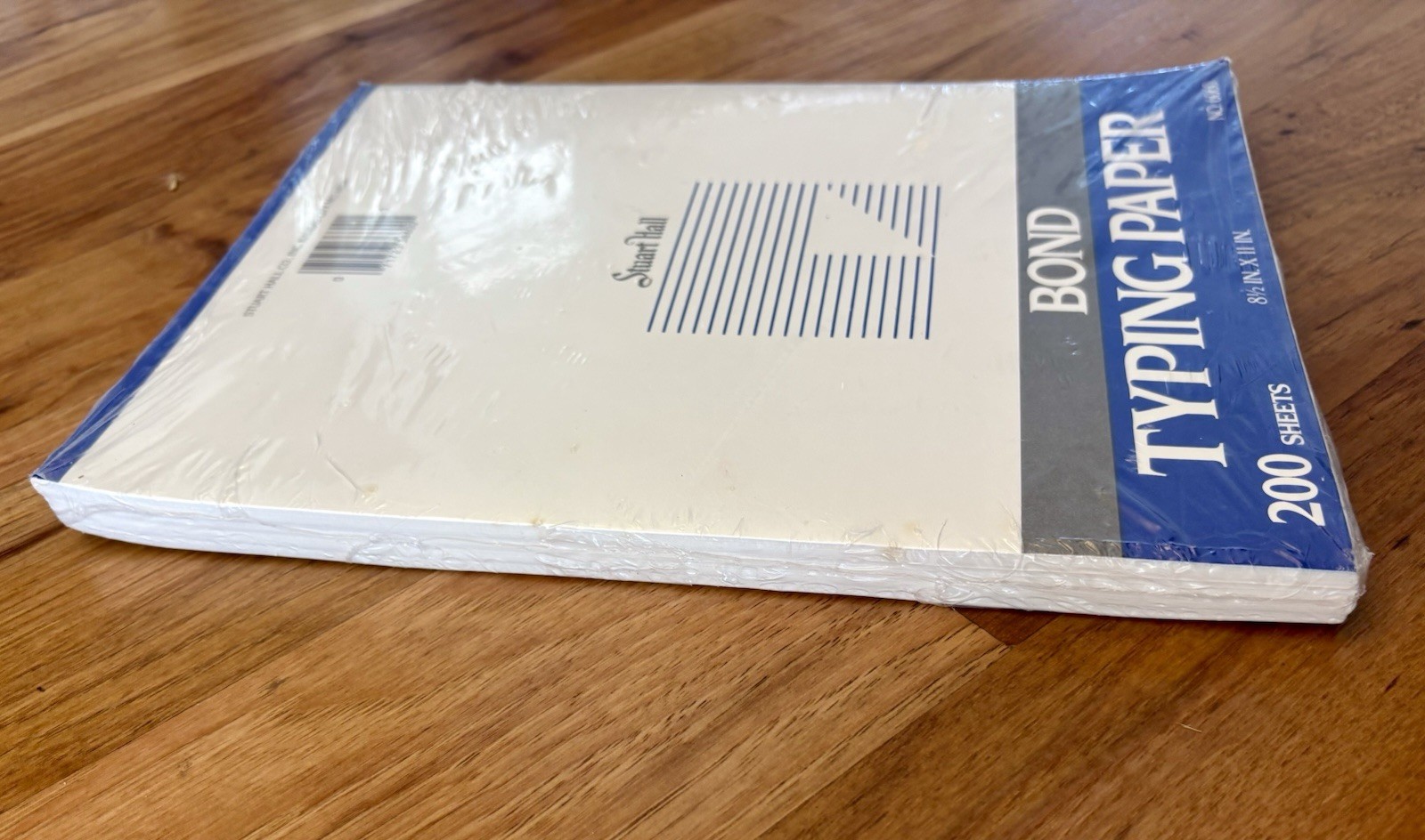Stuart Hall Bond Typing Paper No. 6060 8 1/2″ x 11″ 200 Sheets NEW